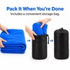 Fleece Sleeping Bag Liner for Camping – Portable 70.87 ×