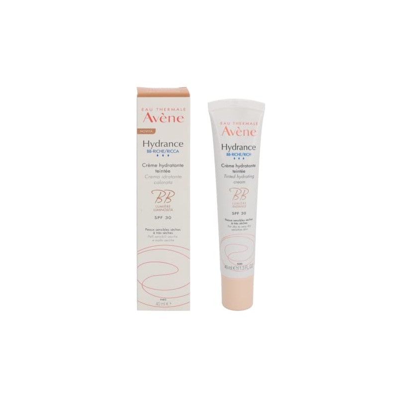Avène Hydrance Bb Cream Enriquecida 4 en 1, SPF 30,