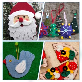 Thick Craft Felt Sheets, 16 Pieces 12x12 Felt Sheets for Crafts Sewing Felt Fabric Sheets Stiff Felt Sheets Assorted Colored Felt Squares Fabric for DIY Art Crafts Sewing Projects Making Supplies