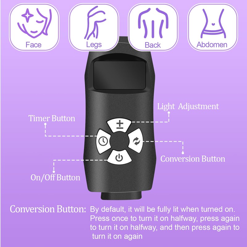 Tanning Lamp for Home Use with Adjustable Stand for Indoor