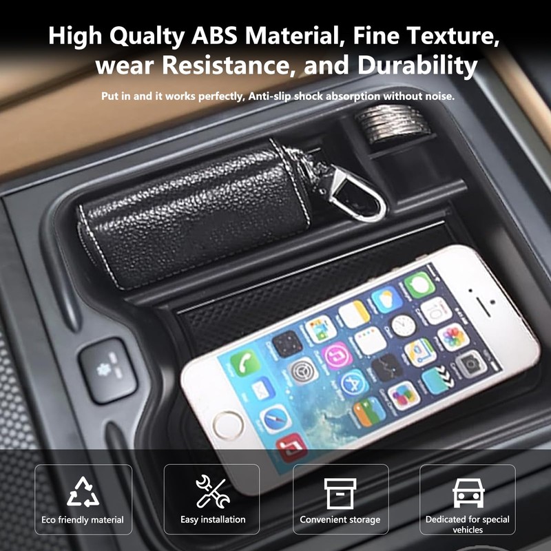 Bekantogy Car Armrest Storage Box Tray Compatible with Land Rover