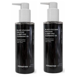 Innisfree Black Volcanic Paha Pore Cleansing Oil (2 items) / 이니스프리 블랙 화산송이 파하 모공 클렌징 오일 (2개)
