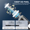 TIANSIAO Dual Lens Industrial Endoscope,HD Endoscope with Light, IP67 Waterproof