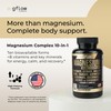 gflow vitamins Magnesium Complex Supplement - 10 Active Forms, Glycinate,