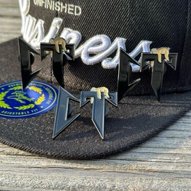 Corridos Tumbados Hat Pin - Color: CT Hat Pin (Black)