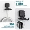 TAILI Powerful Suction Cup Razor Holder 2 Pack, Stylish 304
