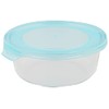 Pearl Metal HB-2852 Storage Container, Heat Resistant, Round Shape, 21.7