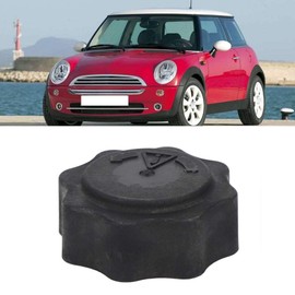 Radiator Cap, ABS Radiator Expansion Tank Lid 17107515499, Fit for Mini R52 Cooper S W11 Convertible 200,R53 Cooper S W11 3 doors 2000-2006,R50 One D W17 3 doors 2002-2006