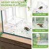 GOZILLA Aquatic Turtle Tank,Upgrade PC Turtle Tank Starter Kit, Reptile