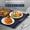 Food Warming Tray, Silicone Warming Pads for Food, Heating Pad