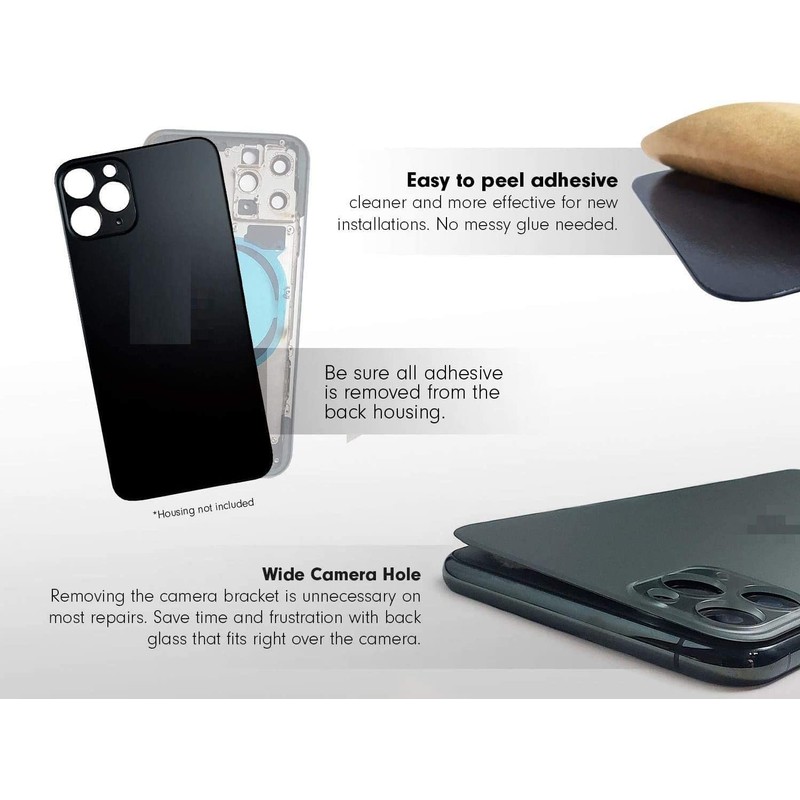Original Back Glass Replacement for 12 Pro Max All Carriers