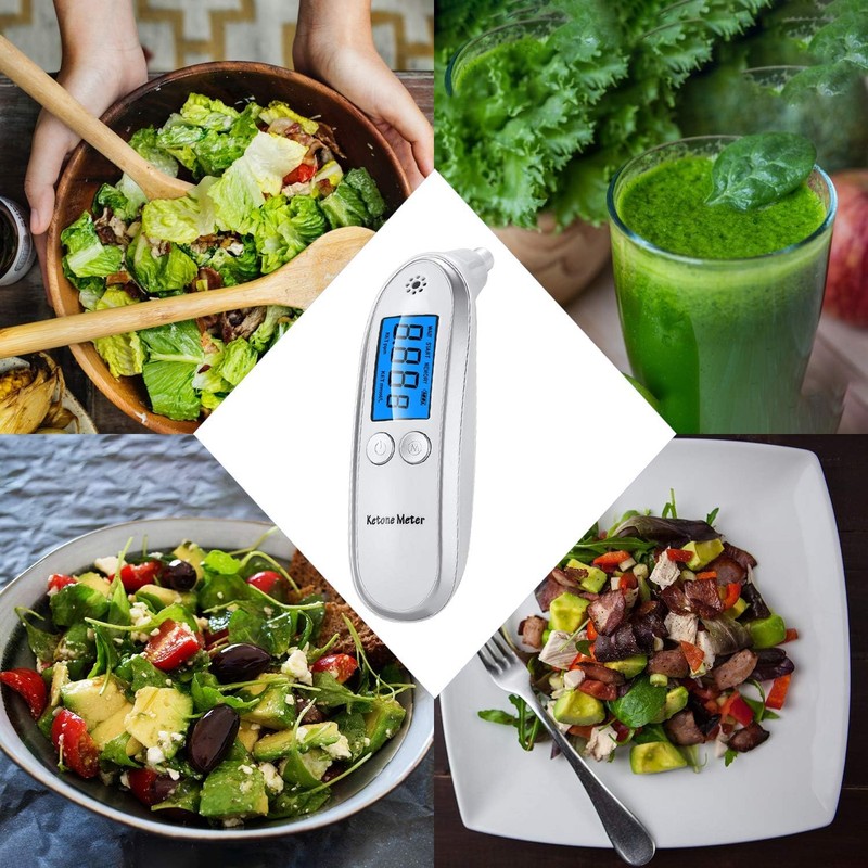 SOYAA Keto Breath Tester, Portable Ketone Meter for Low-Carb Plans