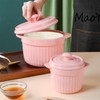 MaoYaMao Ceramic Bacon Grease Container with Strainer,Grease Container for Kitchen
