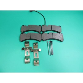 TopEuro MASERATI GHIBLI S SQ4 QUATTROPORTE FRONT BRAKE PAD SET 2014 AND UP 980156013