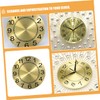 BESPORTBLE Renew Your Wall Clock Aluminum Clock Face DIY Clock