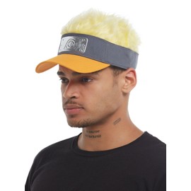 Hot Topic Naruto Shippuden Fuzzy Hair Dad Cap Multi None