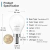 MIXX UNIQ 8-Pack Ceiling Fan Light Bulbs, 120V 40W Equivalent,