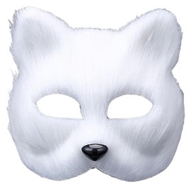 Wogenthrive Therian Mask,Furry Mask,Cat Masks To Decorate,Complex Detail Design,Suitable for Masquerade Parties/Stage Performances/Photography/Parties/Role-Playing/Photography
