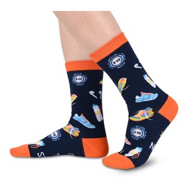 HAPPYPOP Gifts For Runners Men Women - Running Gifts For Women Men, Gifts For Runners Male Female, Running Socks Runner Socks For Men Women