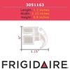 Frigidaire 3051163 Drawer Glide , White