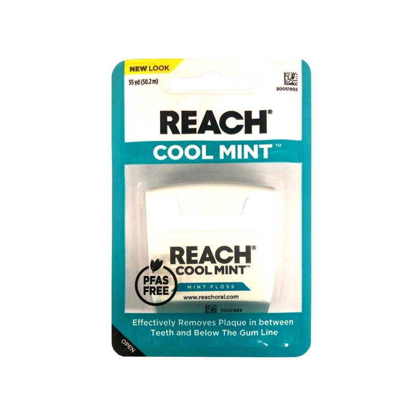 Reach REACH Dental Floss, Cool Mint 55 yds (Pack of