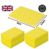 Soldering Iron Tip Cleaning Sponge Pads Yellow Honeycomb Sponges (10)