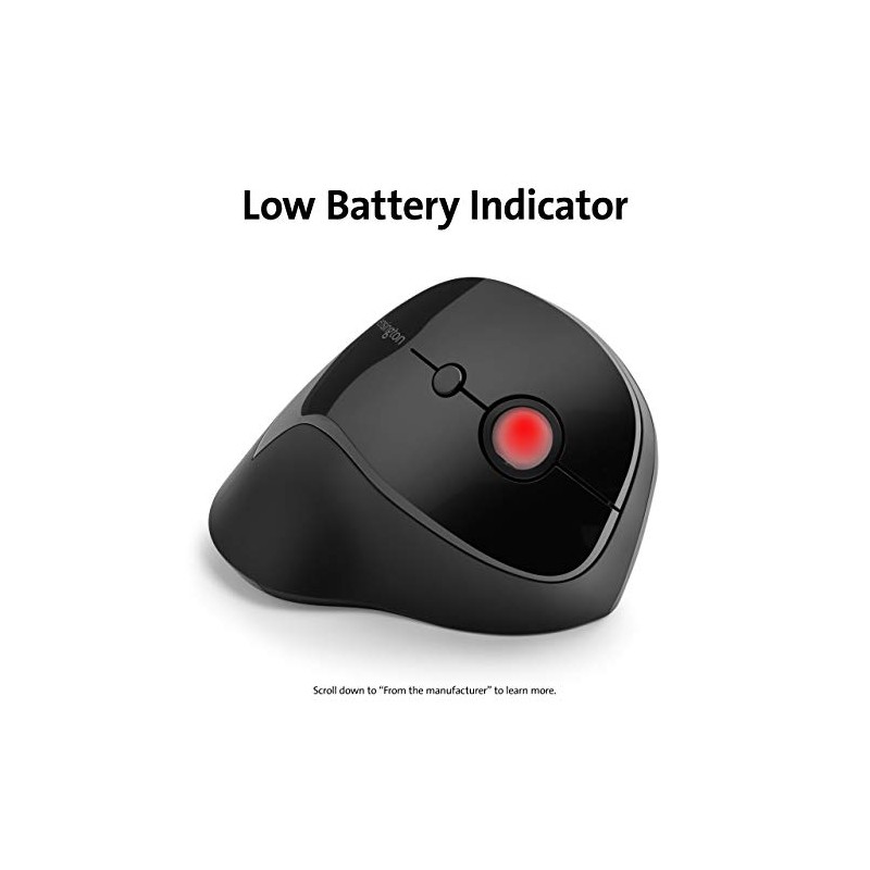 Kensington Mouse Vertical inalámbrico, Pro Fit ergonómico. K75501WW