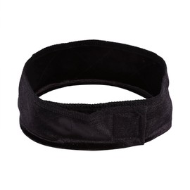 Banda para el Cabello Peluca Grip Terciopelo Ajustable Flexible Sujetar peluca Bufanda Deportes Diadema Moda Accesorios para el Cabello para Mujeres (Negro)