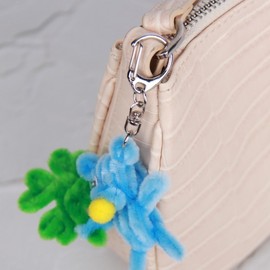 Keychain Parts: Lobster Clasp & Fish Hook Keyring Components Silver 19ea