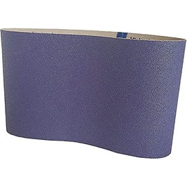 Starcke Premium 10 x 29-1/2 Inch Heavy Duty Cloth Sanding Belt (5 Pack - 36 Grit) Purple Ceramic - For Wood Floors
