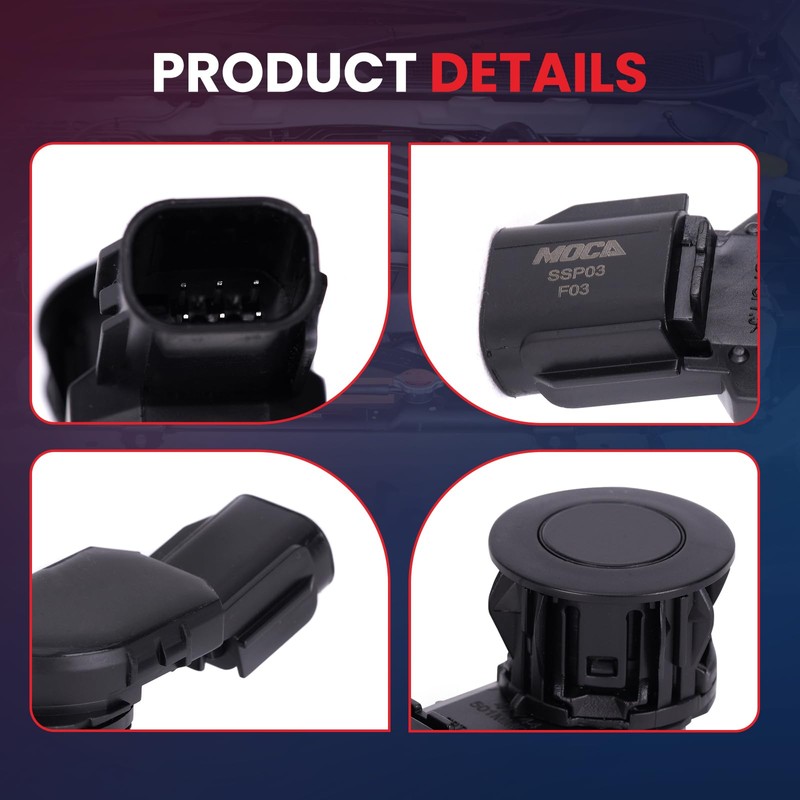MOCA PPS65 1x Reverse Backup Parking Assist Sensor Fit 2015-2023