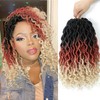 Karida Goddess Locs Crochet Hair 10 Inch, 8 Packs Upgraded