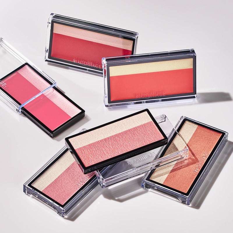 MAQUILLAGE (マキアージュ) Dramatic Cheek Color (Cream) RS421 Peach Sorbet 2g