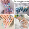 CRASPIRE 2 Boxes Natural Ocean Nail Art Charms Kit 3D