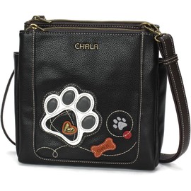 CHALA Merry Messenger RFID Protected Women Faux Leather Shoulder Purse with Adjustable Crossbody Strap