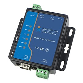 PUSR Usr-Tcp232-410S Server RS232 / RS485 Serial to Ethernet Adapter TCP/IP Converter Supports DHCP / DNS