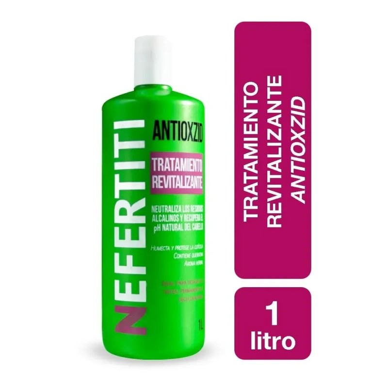 Tratamiento Antioxzid Nefertiti Keratina Revitalizante 1 Lt