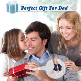 Dualeco Ankle Bandage, Adjustable Bandage Ankle for Achilles Tendon/Plantar Fasciitis, Foot Bandage Ankle / Metatarsal Ankle Brace Right/Left