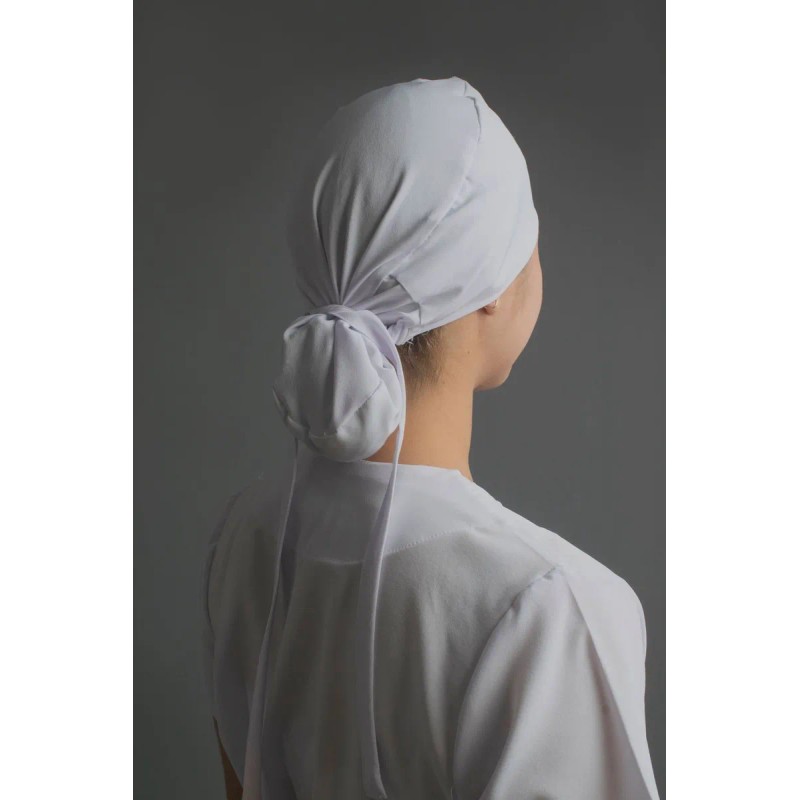 Uniforme Clinico Daff Antifluidos-stretch + Gorro Qx. Regalo Blanco Lisa