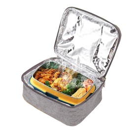 Natudeco Oxford Fabric Bento Box, 7.3 Ounces, Portable Oven, Travel Food Warmer, Cool Bag, Foldable Heated Heatbox Lunch Box with Handle for Office, School, Playing