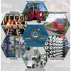 4 Pack UCP206-20 Pillow Block Mounted Ball Bearing - 1-1/4"