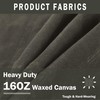 Canvas Tool Tote Bag | 16OZ Waxed Canvas Tool Carrying