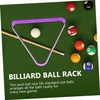 Mipcase Table Billiard Rack Durable Pool Triangle Rack for Snooker