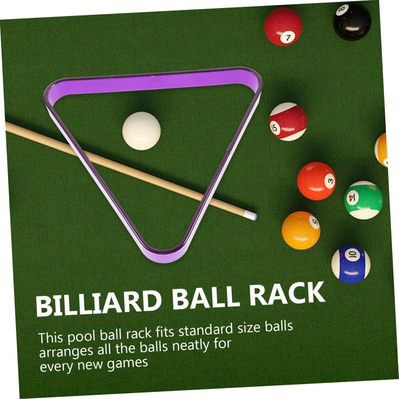 Mipcase Table Billiard Rack Durable Pool Triangle Rack for Snooker