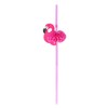 100Pcs Flamingo Drinking Straws Cute Pattern Environmentally Friendly Bendable Cocktail