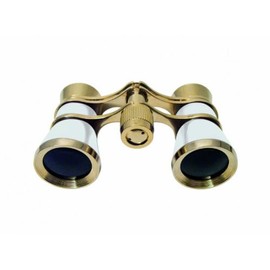 Braun 3x25 Opera Glasses - Gold/Pearl