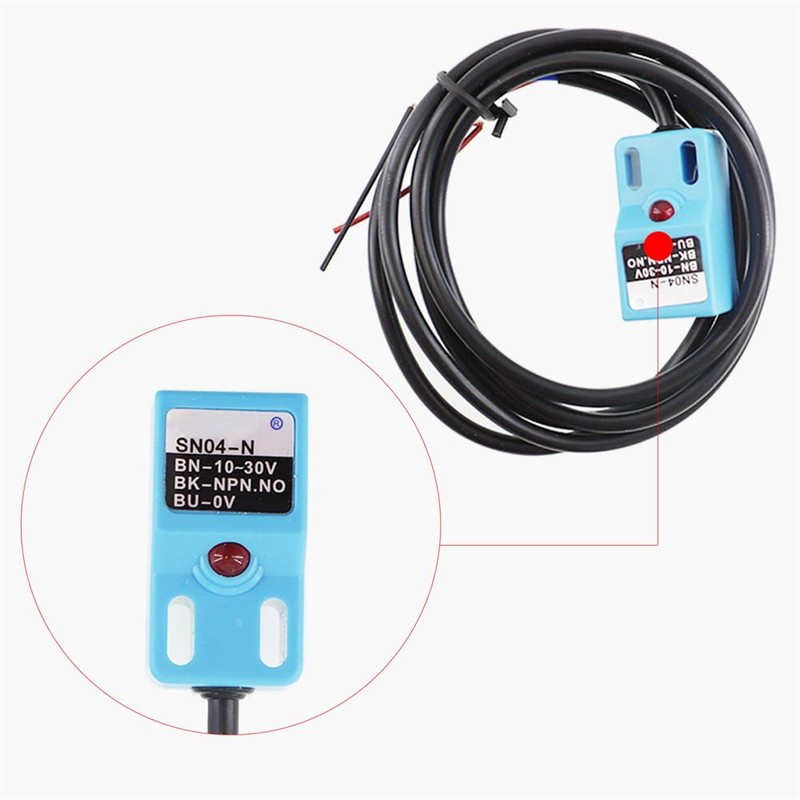 HLUCHY 5 Pcs SN04-N NO Normal Open NPN Inductive Proximity