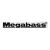 Cutting Sticker Megabass 6" Black