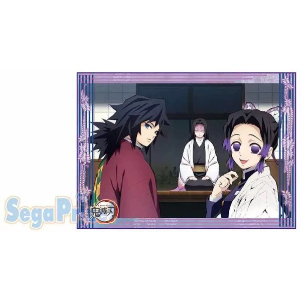 Demon Slayer Giyu, Shinobu, and Kagaya Sega Import Fleece Blanket