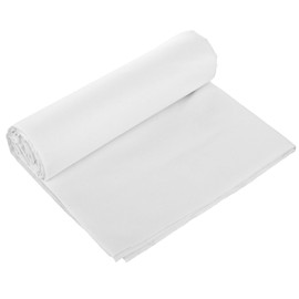 43 inch x 3 Yards White Cotton Fabric by The Yard Medium Weight 100% Cotton Muslin Fabric Soft Embroidery Muslin Quilting Material for Quilting, Sewing, Crafts, Binding, Backing and Lining